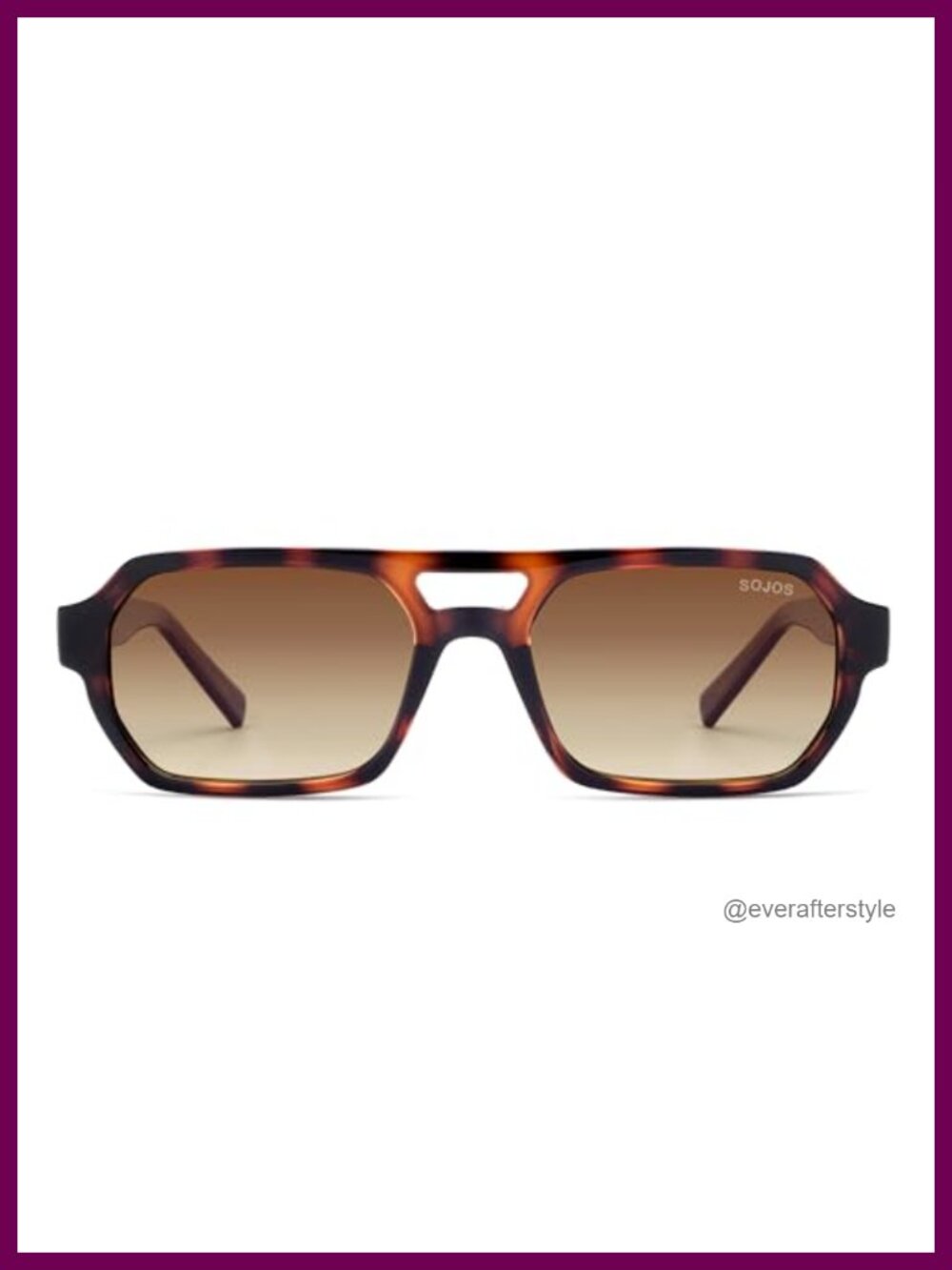 Polarized Aviator TR90 Sunglasses Retro Rectangle UV400 Unisex Eyewear